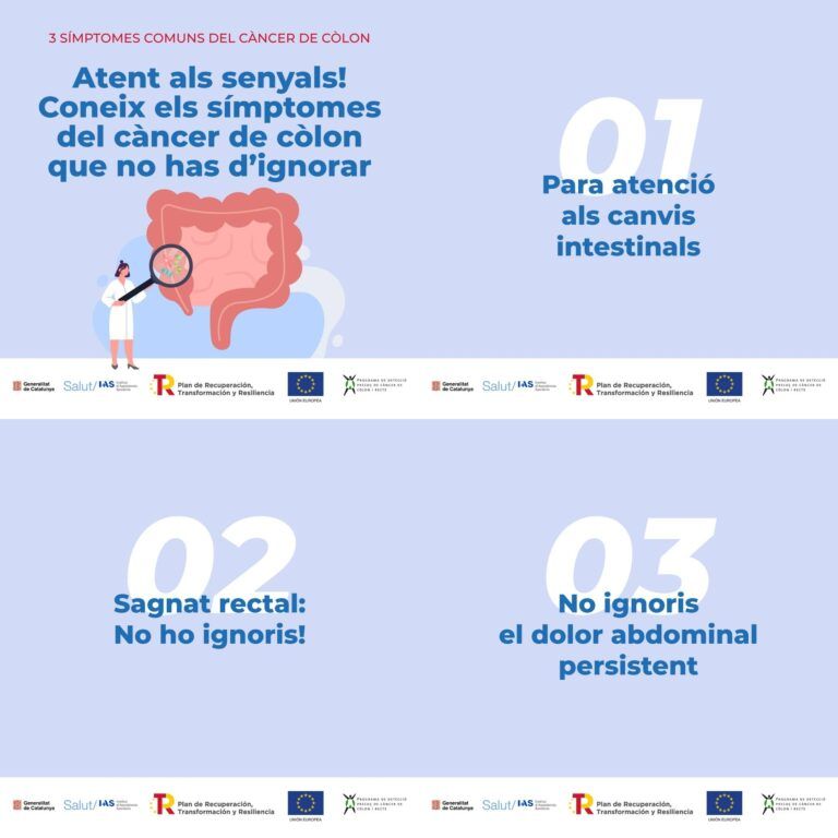 Campanya de detecció precoç càncer còlon i recte