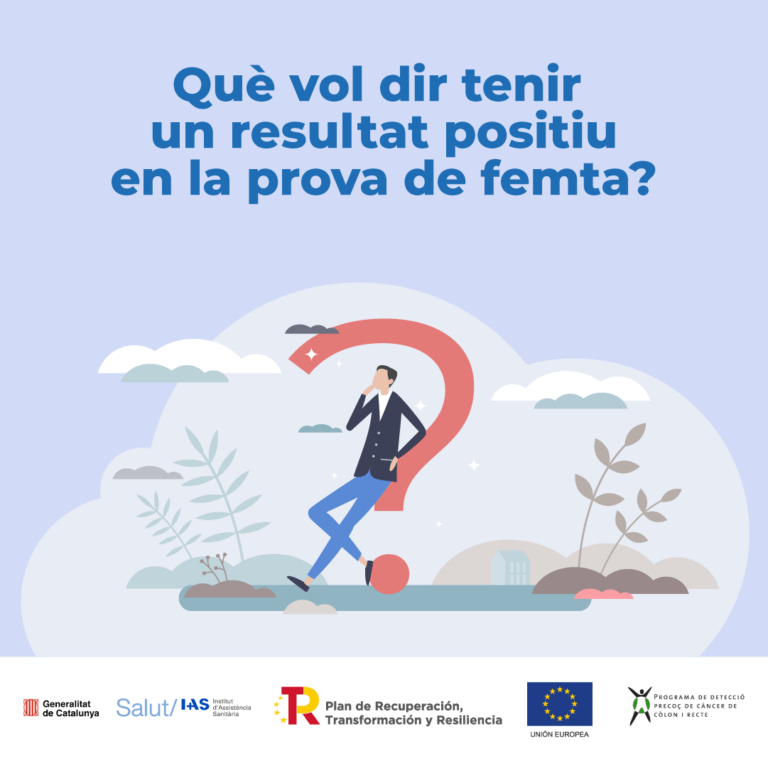 Resultat positiu en la prova de femta